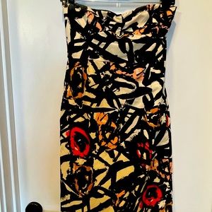 J. Crew Abstract Print Dress Sz 2